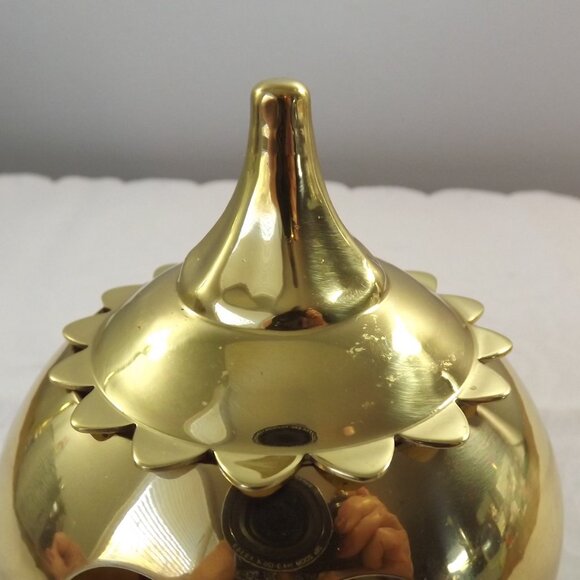 JACK-O-LANTERN Partylite Candle Holder/Orange Cranberry Tealights - Picture 6 of 8